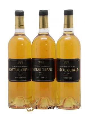 Château Guiraud 1er Grand Cru Classé  2007 - Lot de 3 Bouteilles