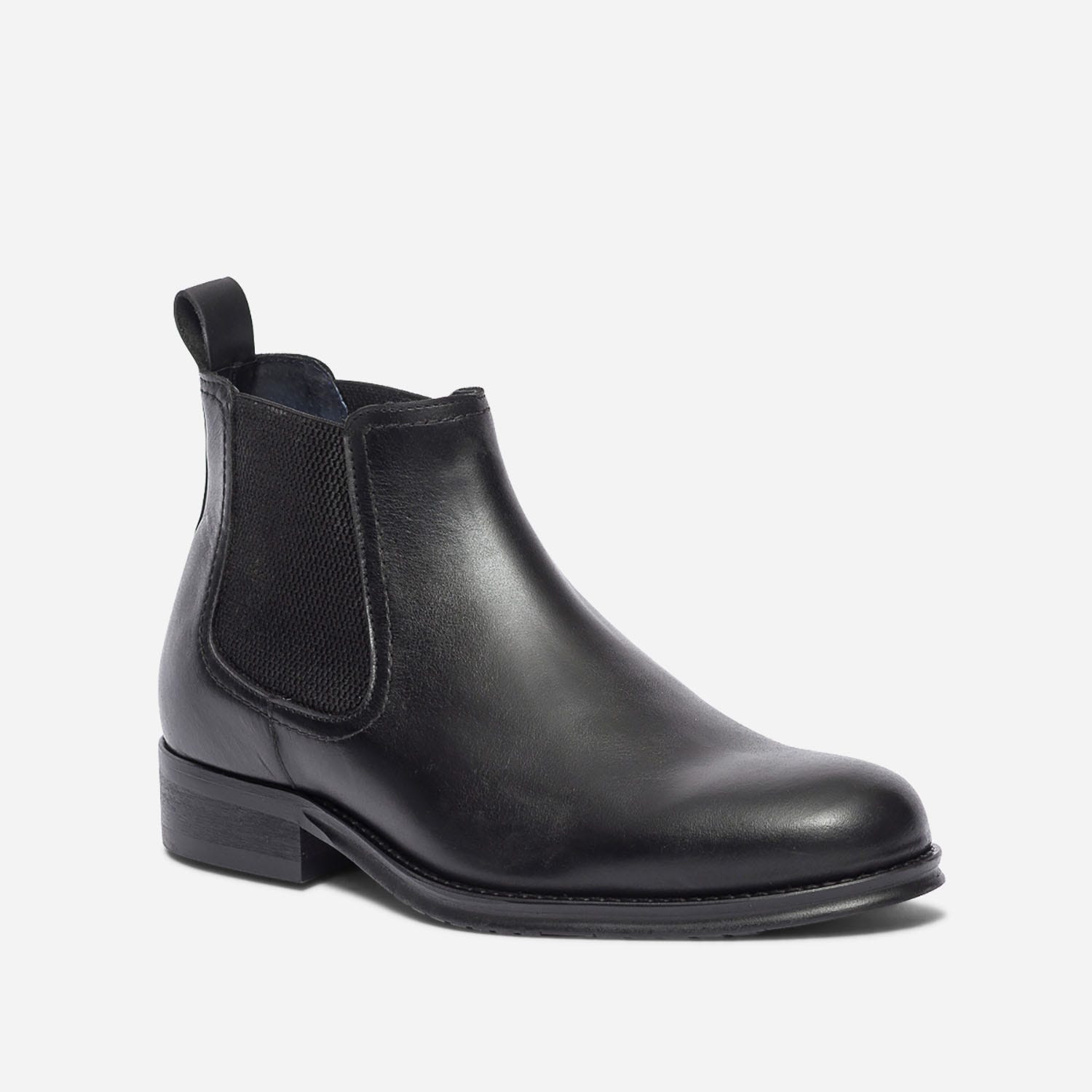 Chelsea boots noir en cuir