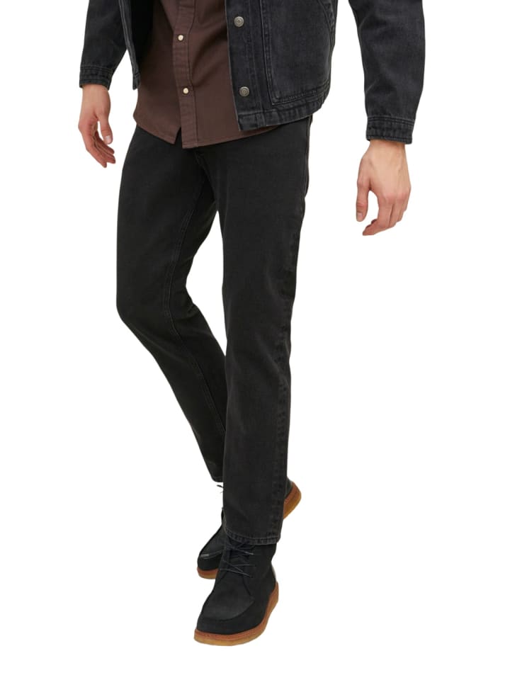 Jack & Jones Jeans JJICHRIS JJORIGINAL MF 912 comfort/relaxed in Schwarz günstig kaufen