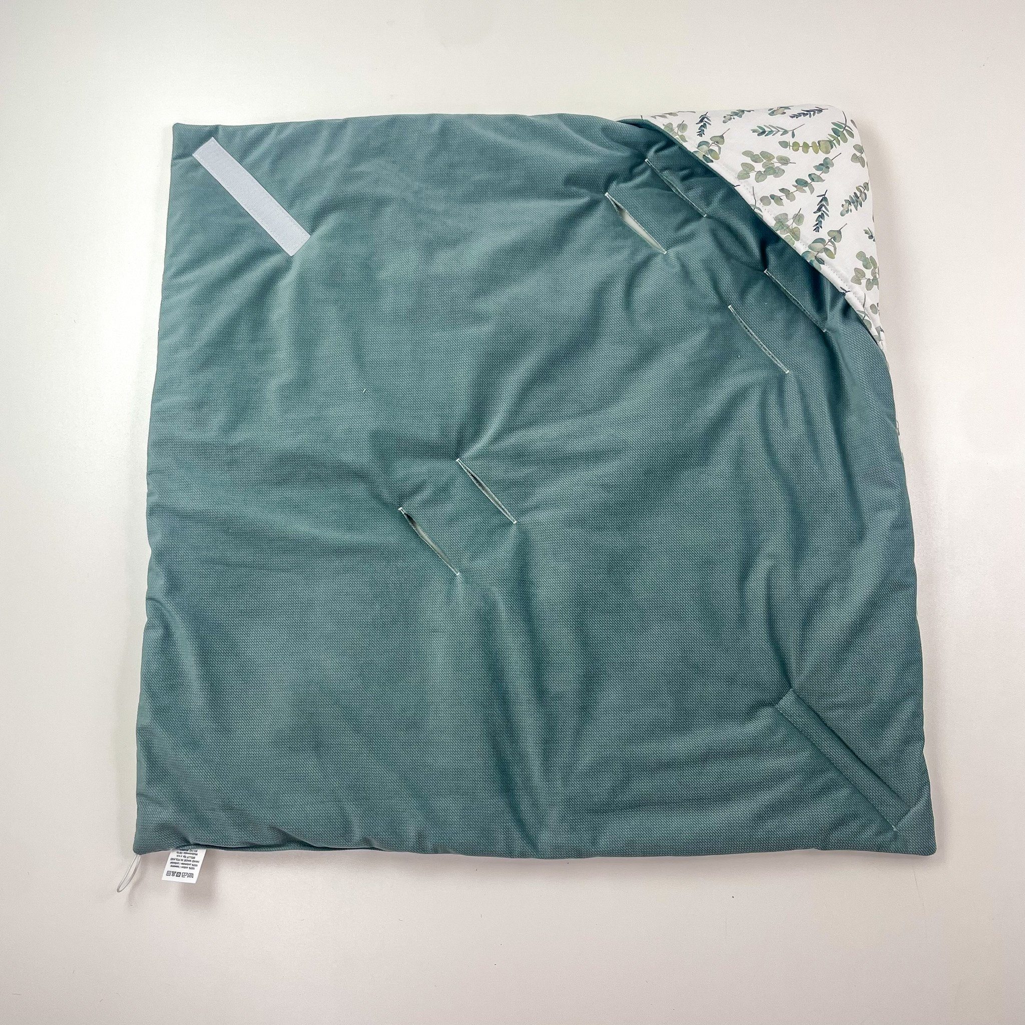 Einschlagdecke Babyschale Autositz mit Klettverschluss HERBST WINTER warm wattiert, BABEES