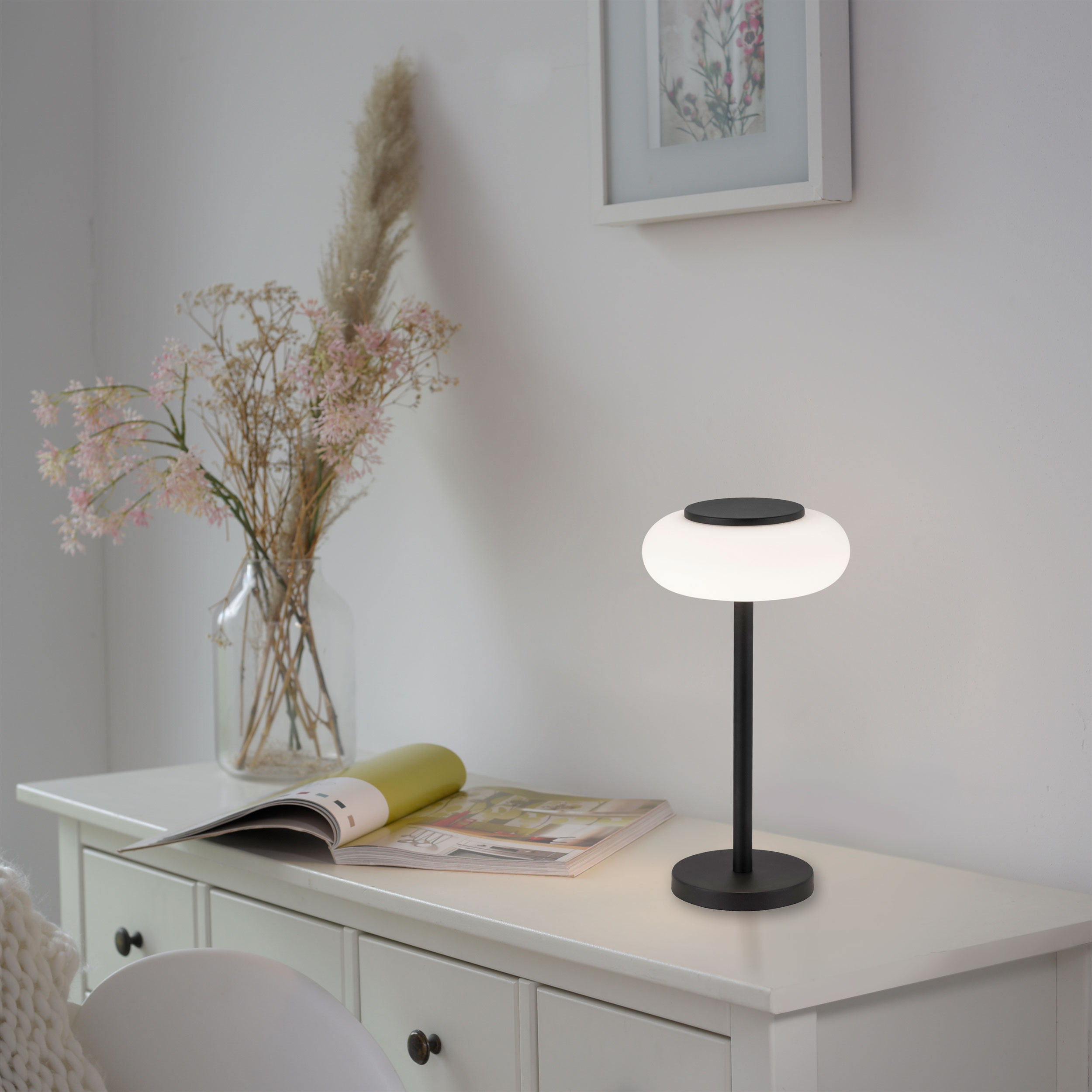 QLED-Tischleuchte 1flg