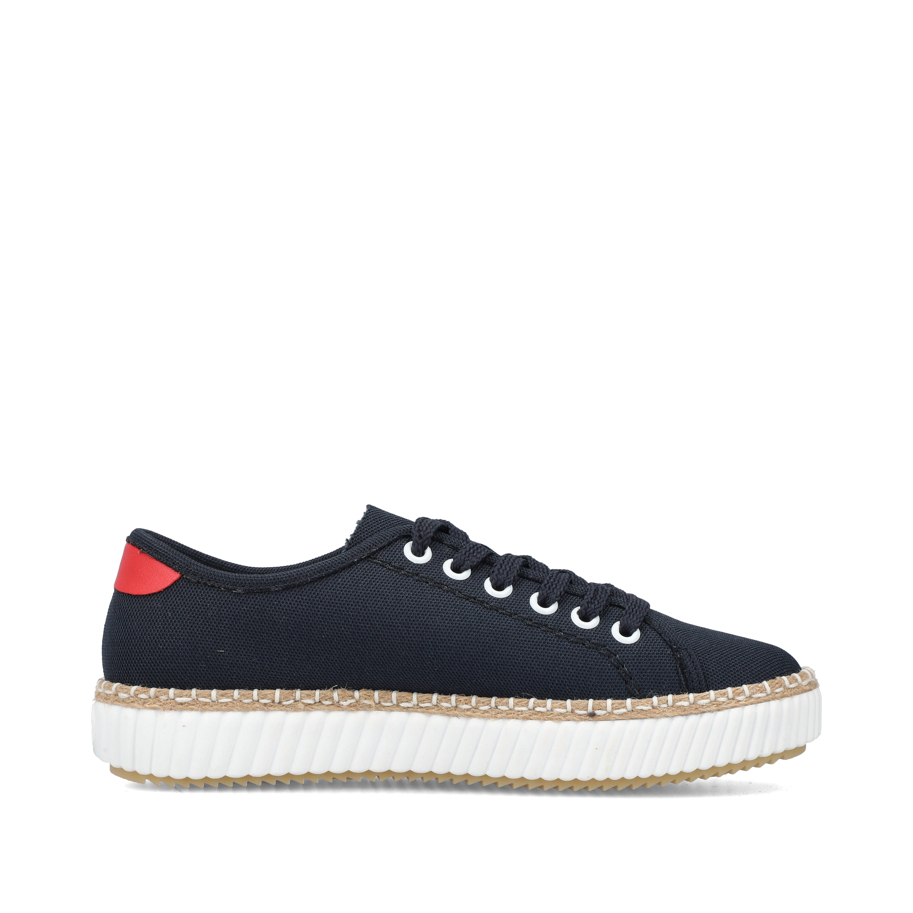 Rieker Damen Sneaker Low stahlblau