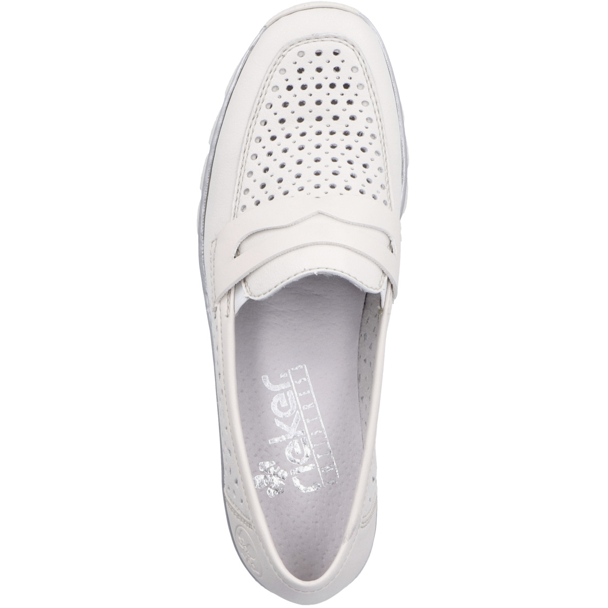 Rieker N3356 Slipper creme