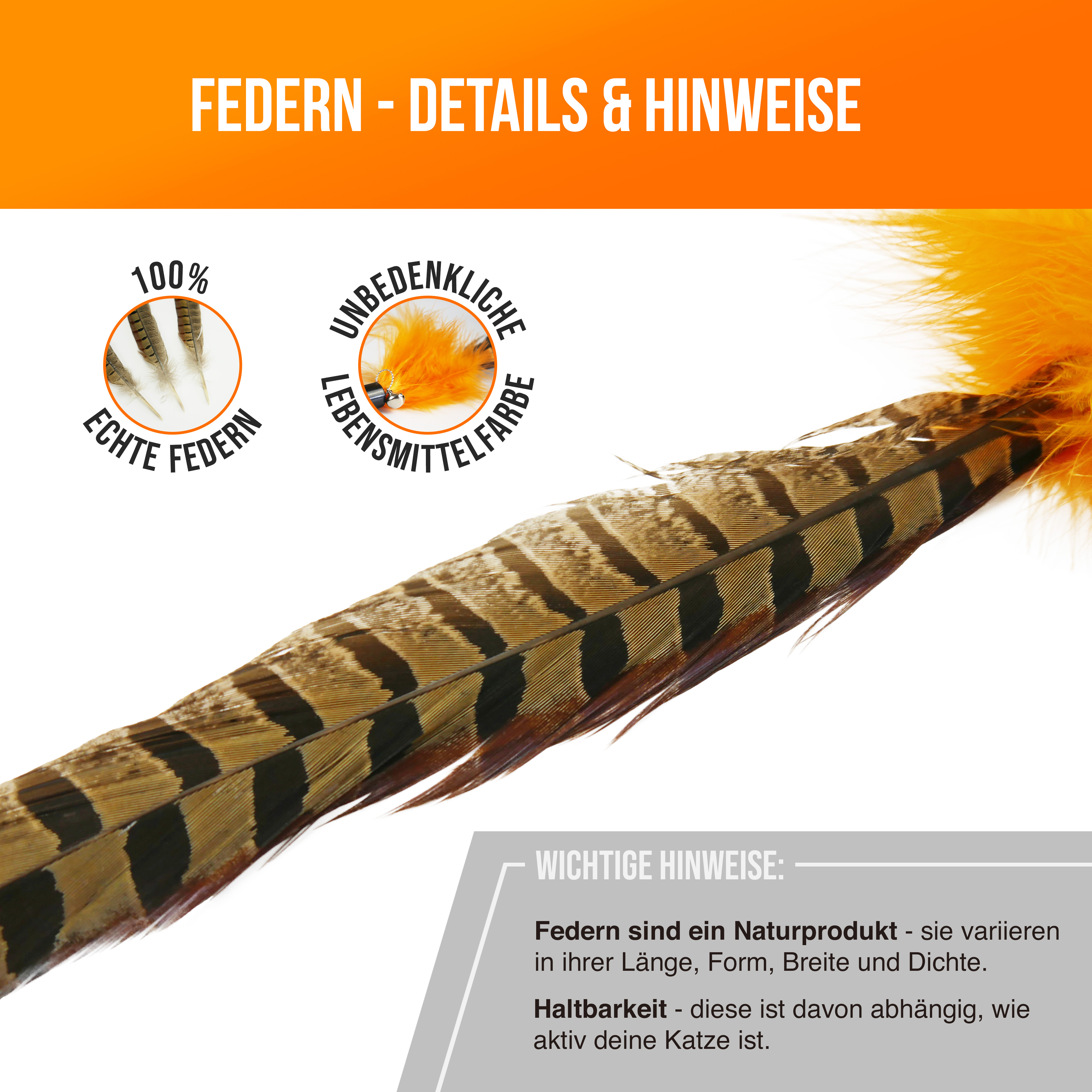 Schlitzohr Katzenangeln Schlitzohr Federwedel Birdy 3er Pack