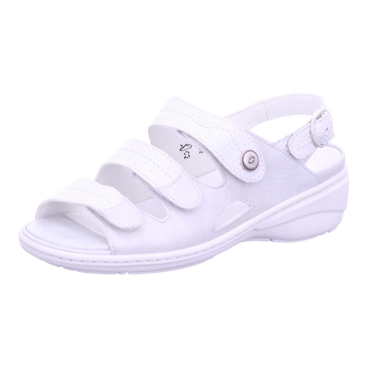 WALDLÄUFER Komfort Sandalen grau