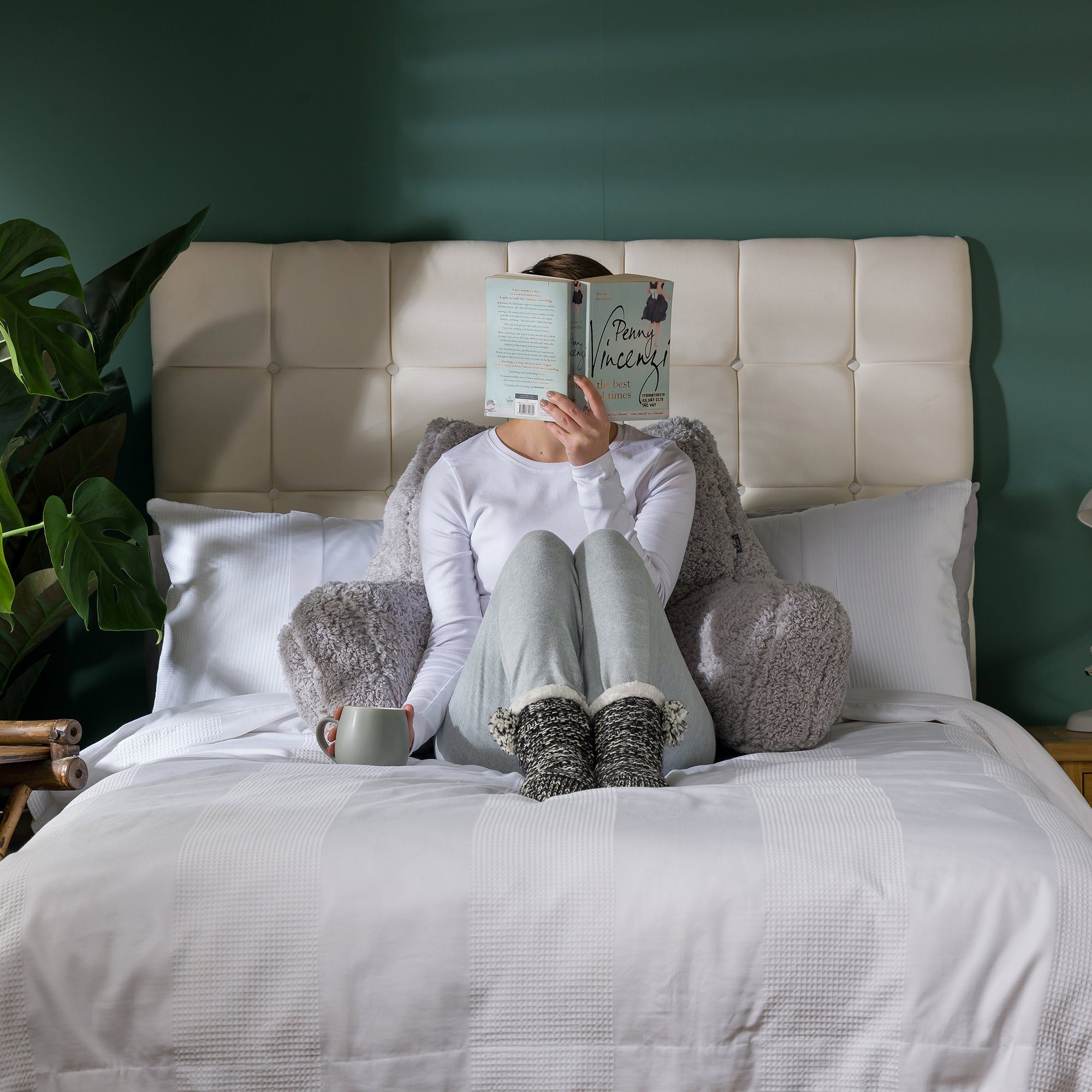icon Stützkissen Rückenlehne Lesekissen „Teddybär“