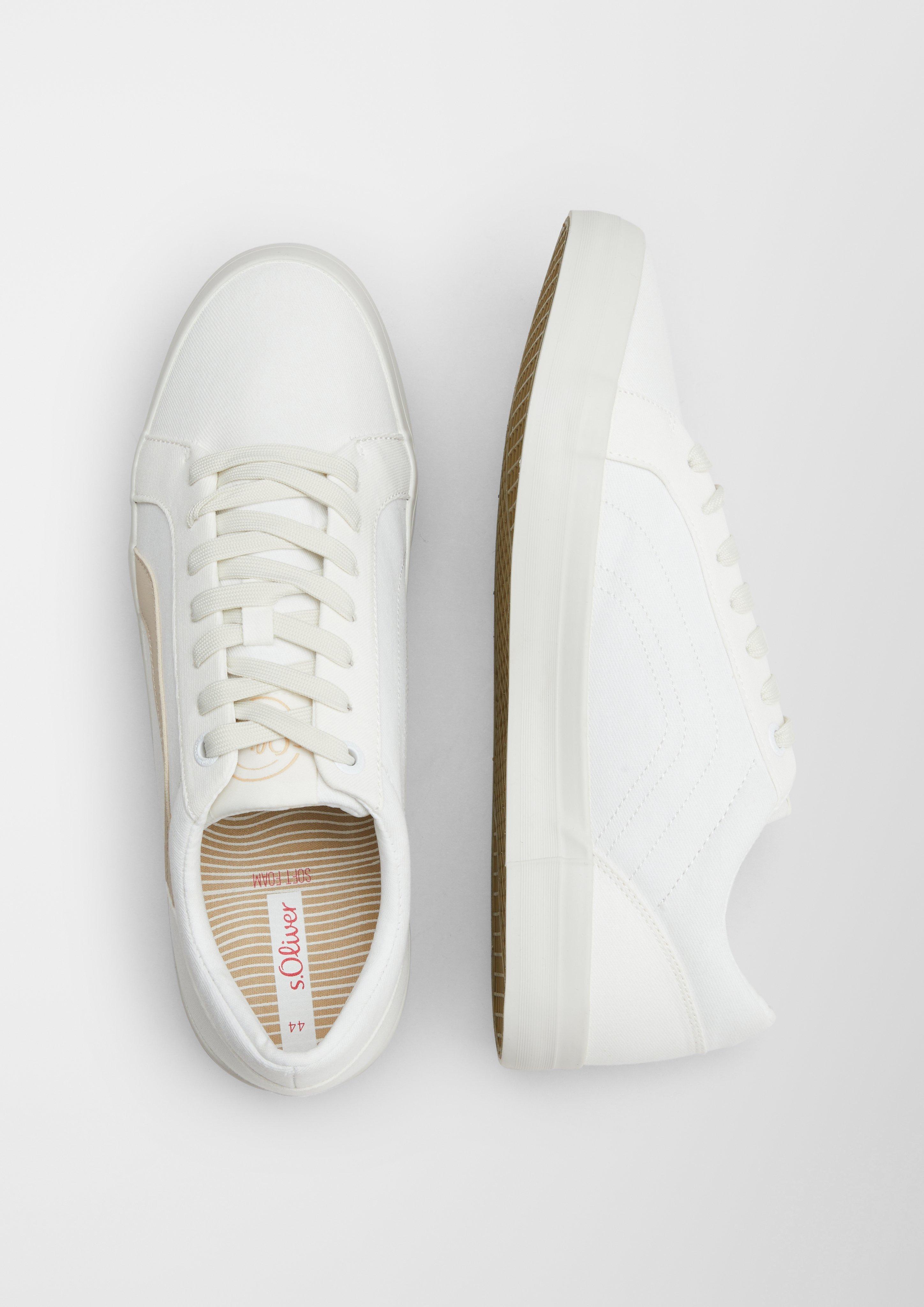 Sneaker mit Kontrast-Detail  6007763-100