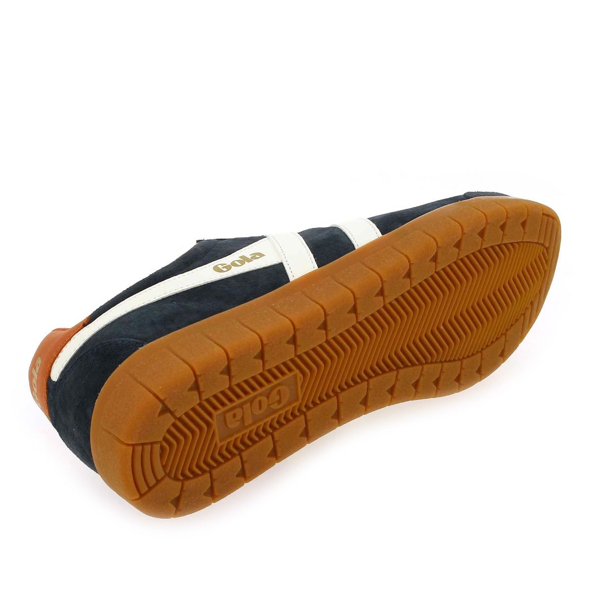 Gola  HURRICANE SUEDE CMB046 - Marine écru