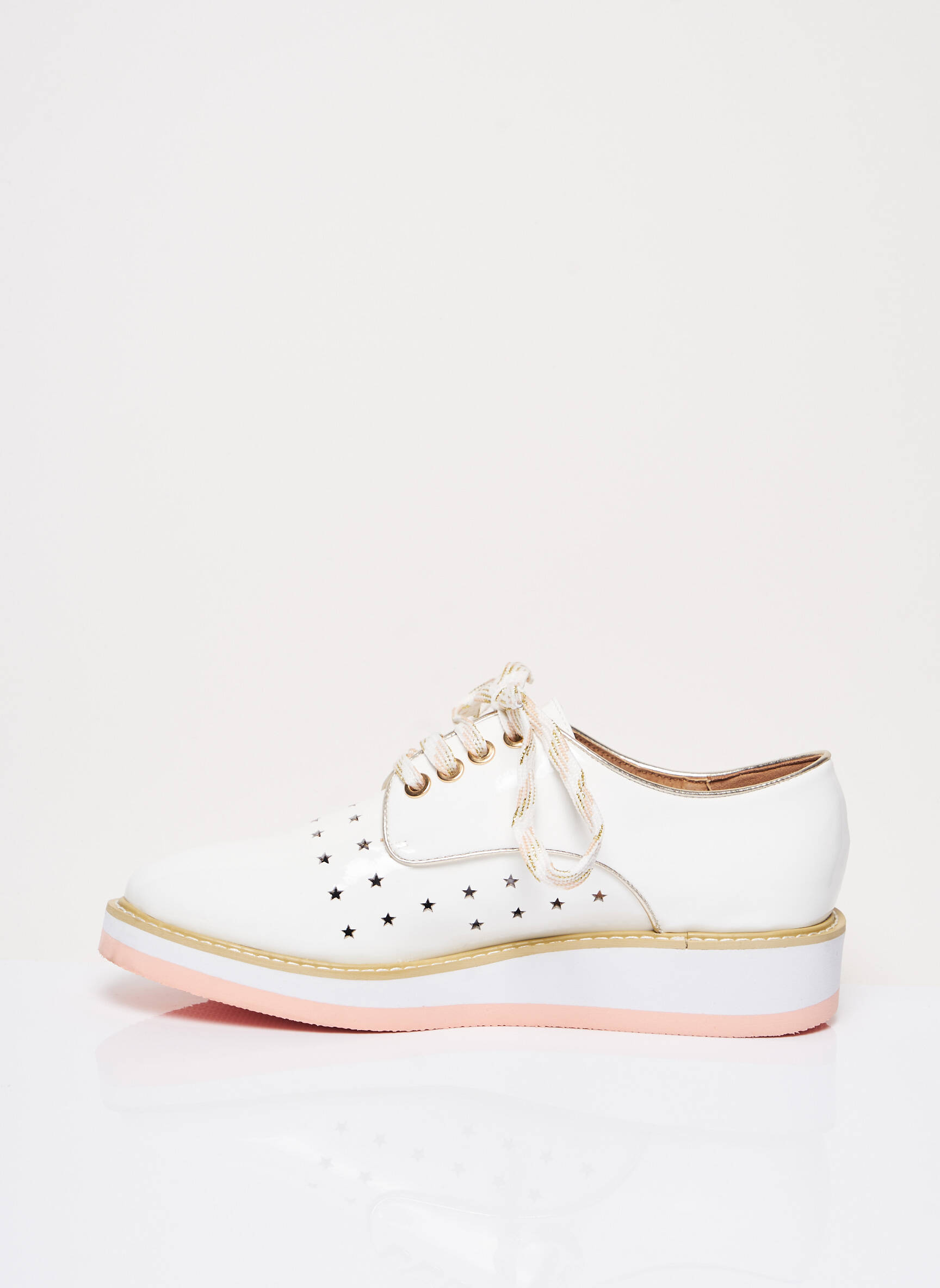 Twopens Derby Femme couleur rose
