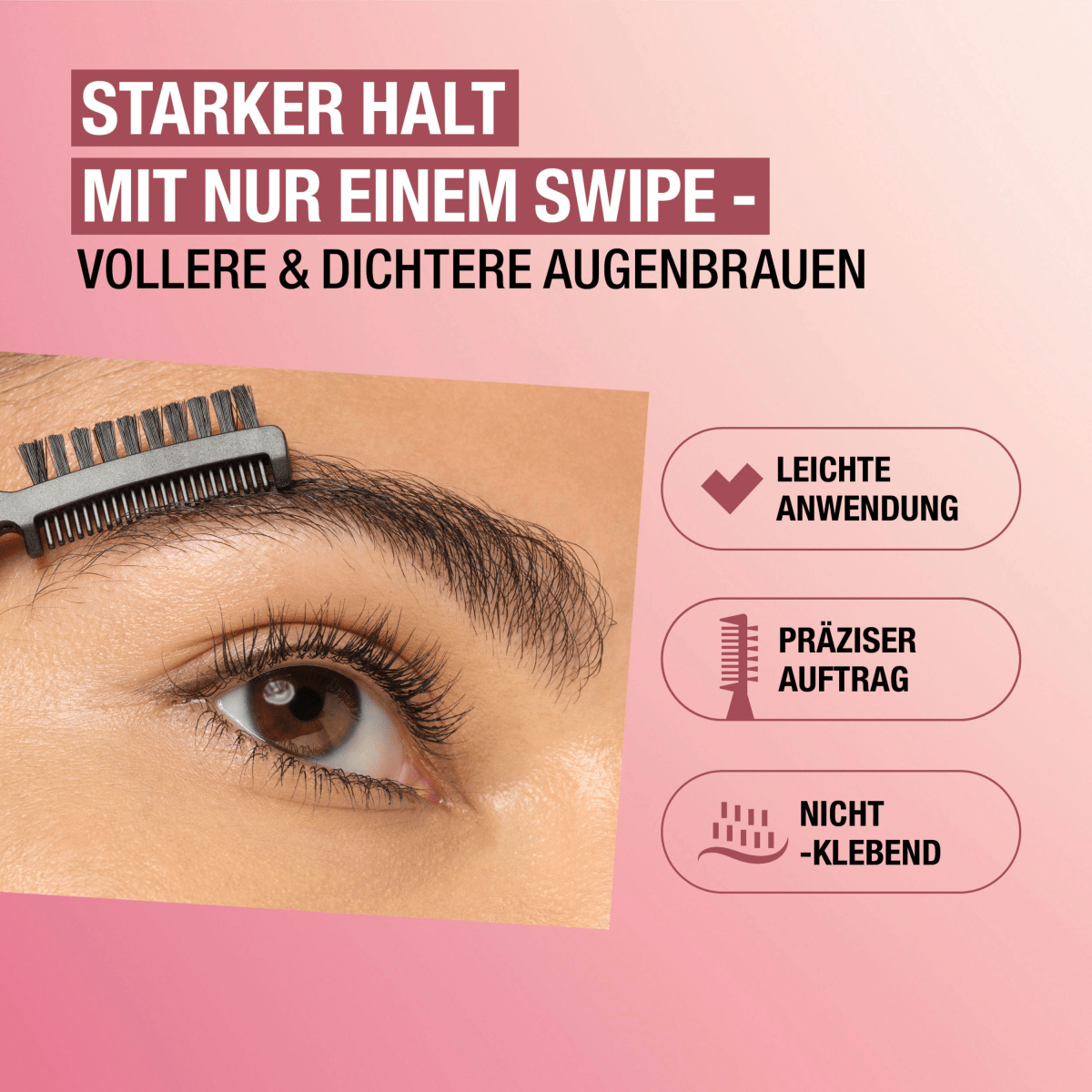 Augenbrauengel Wonder'Freeze 004 Deep Brown, 7,5 g