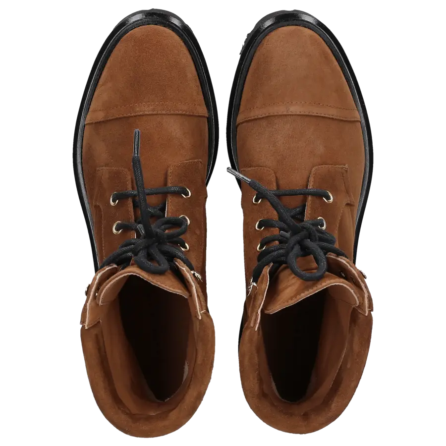 Roberto Festa - Stiefeletten KETIS Veloursleder - braun
