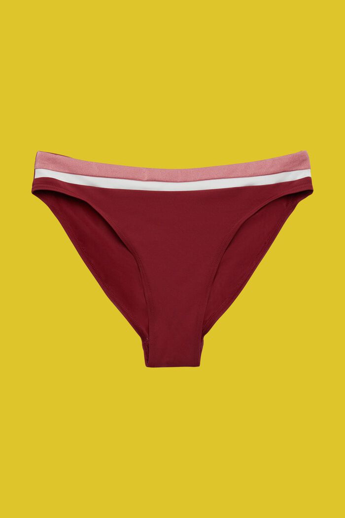 Dreifarbige Bikinihose
