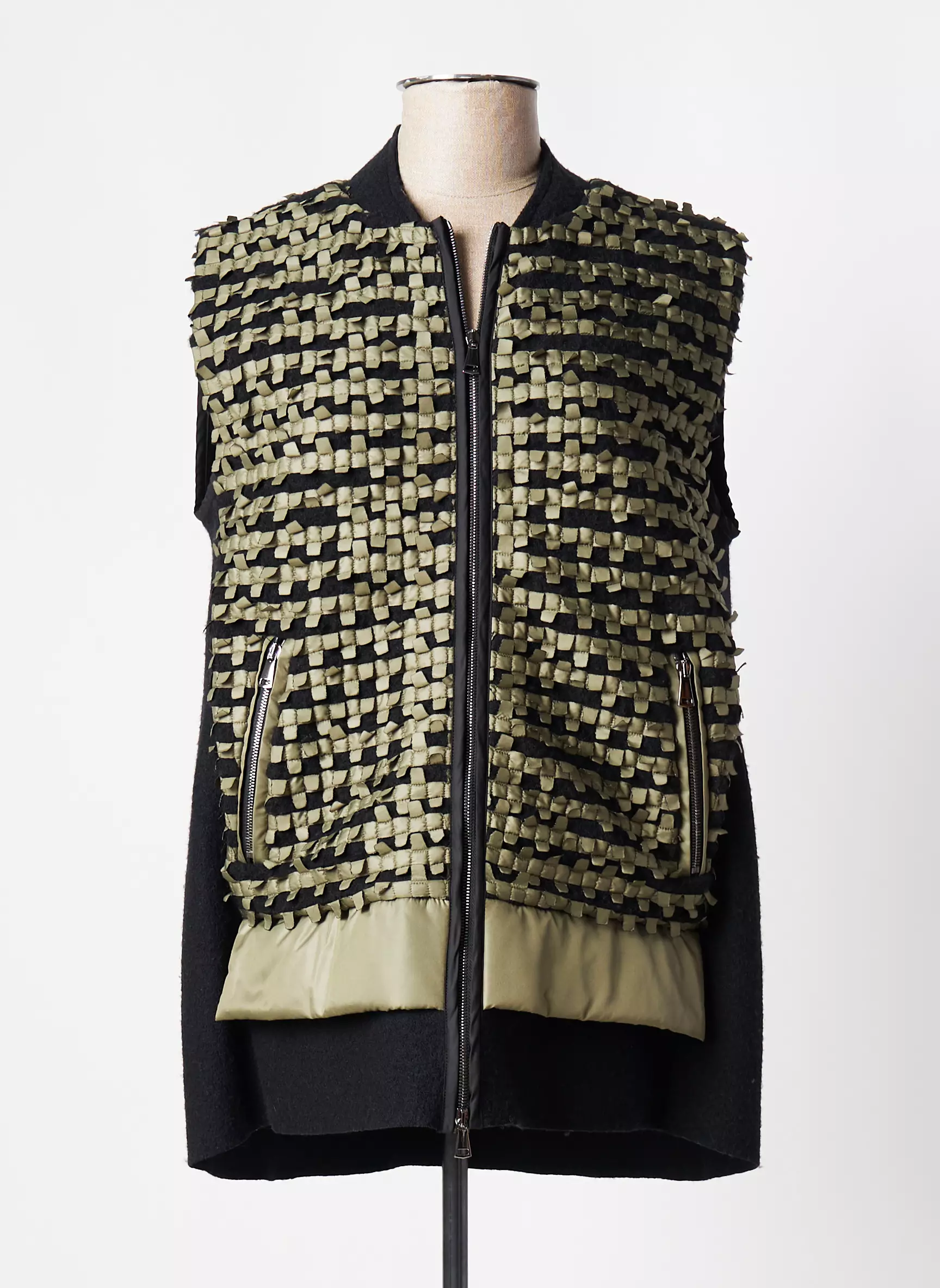 Crea Concept Vestecasual Femme couleur vert