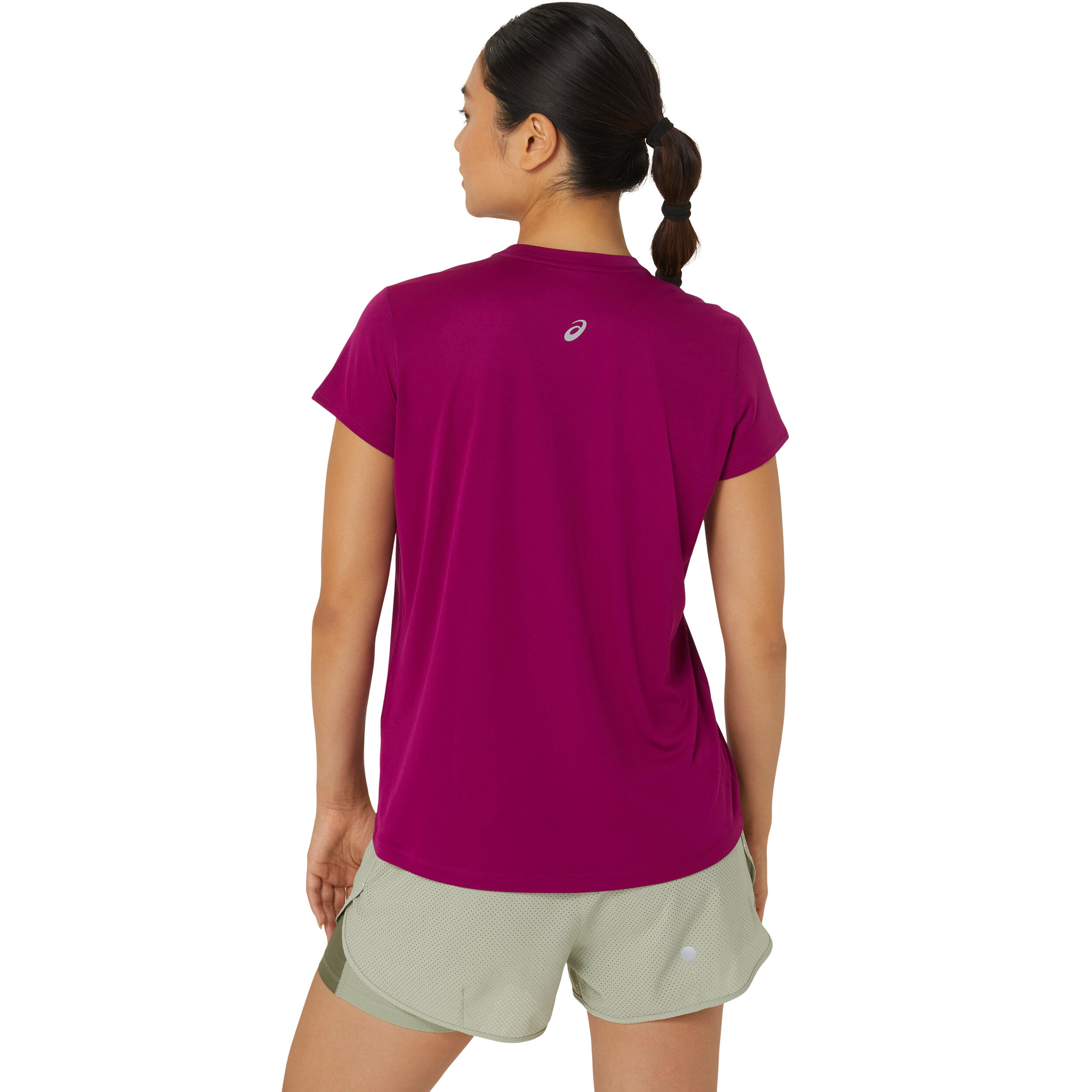 Fujitrail Logo Laufshirt Damen - Berry