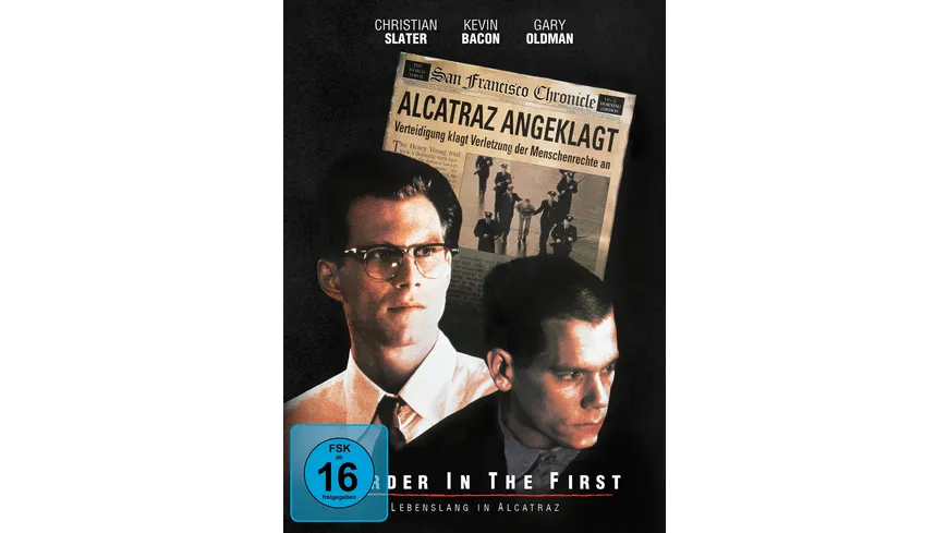 Murder in the First - Lebenslang in Alcatraz - Special Edition Mediabook (+ DVD) (+ Booklet) (Filmjuwelen)