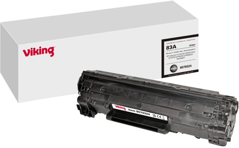 Viking 83A Kompatibel HP Tonerkartusche CF283A Schwarz