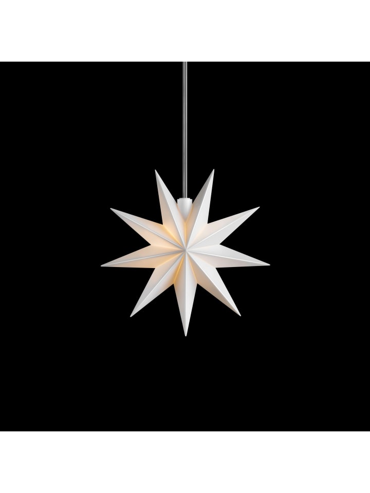 Sterntaler Dekostern | Weihnachtsstern Kunststoff | 9-Zacker Stern | mit Timer | günstig kaufen onesize