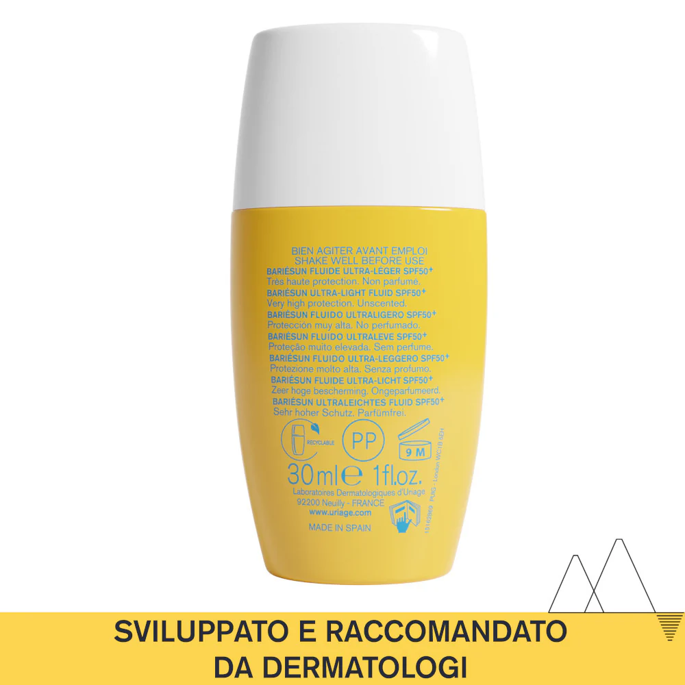BARIESUN Ultra Light Sun Fluid FPS 50+ - Protetor solar facial de alta proteção.