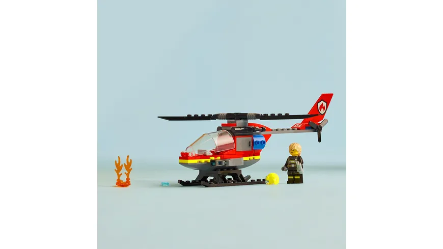 LEGO City 60411 Feuerwehrhubschrauber