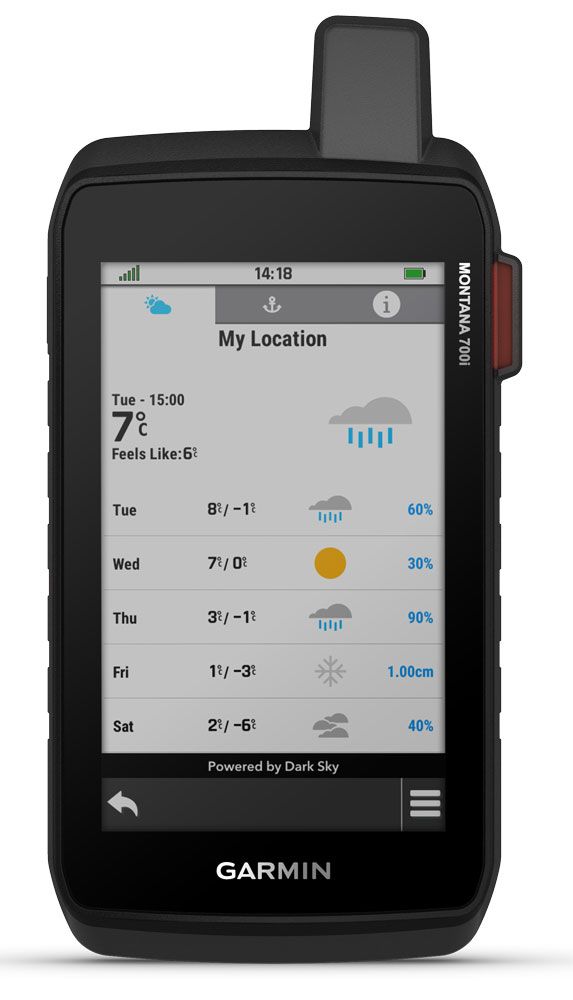 Garmin Montana® 700i Outdoor-Navigationsgerät Touchscreen und inReach® kaufen | Bike-Discount