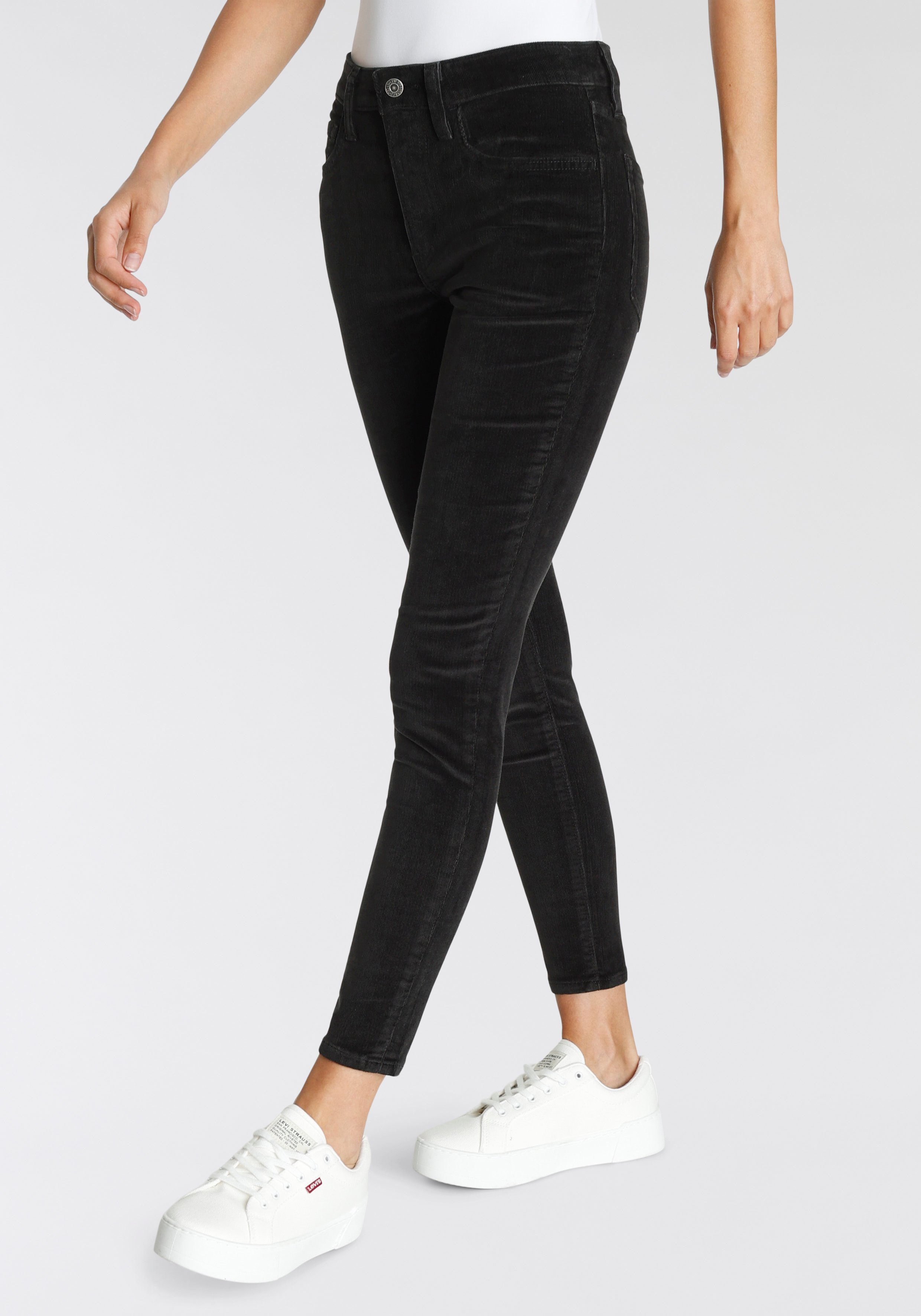 Levi's® Cordhose 721 HIGH RISE SKINNY Feincord Qualität