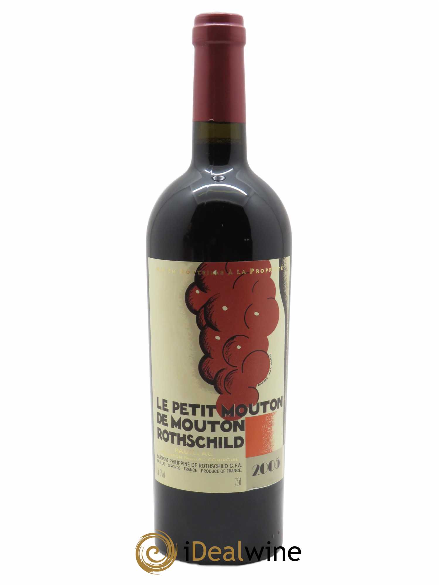 Petit Mouton Second Vin  2005 - Lot de 1 Bouteille