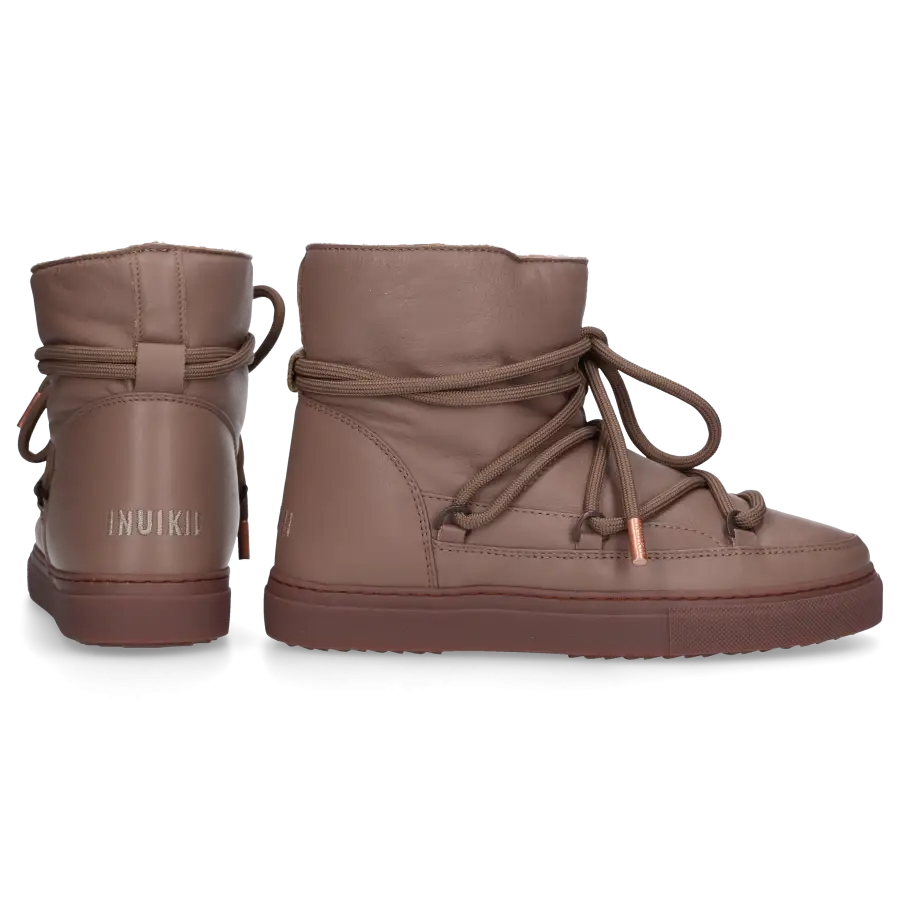 INUIKII - Snowboots 75202-087 Kalbsleder - grau