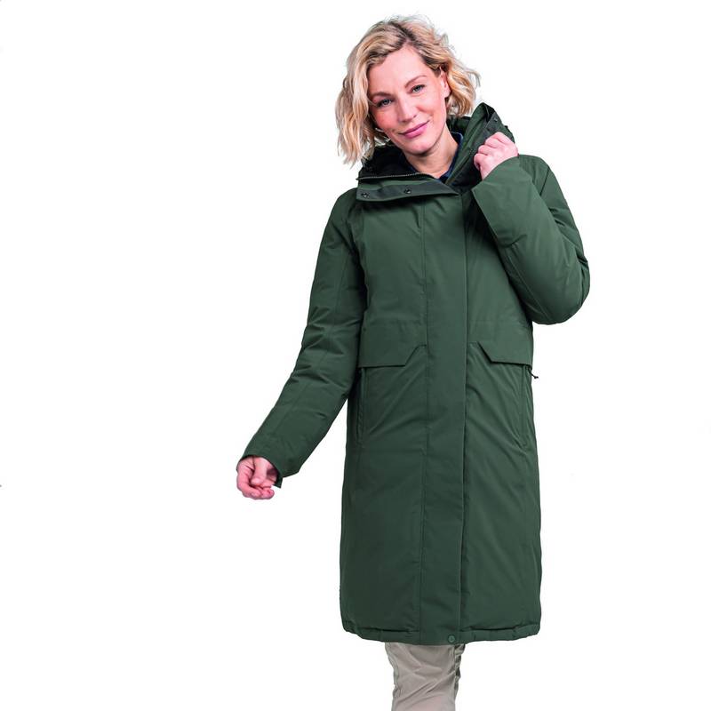 Schöffel Down Parka Canterbury L Daunenjacke Damen