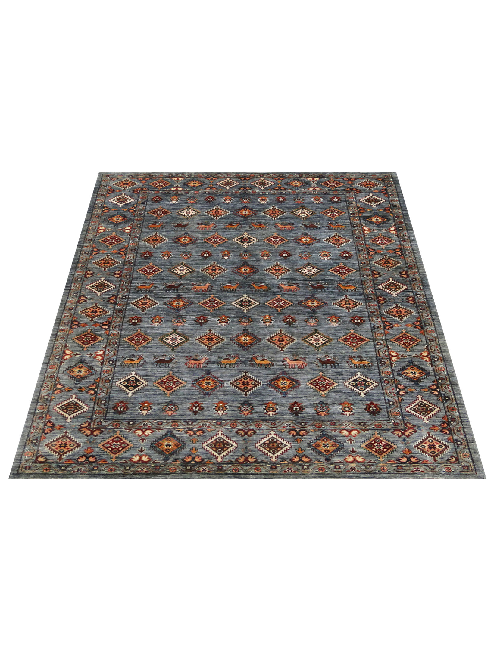 Chobi Schal ca. 170 x 242 cm, Unikat / Einzelstück
