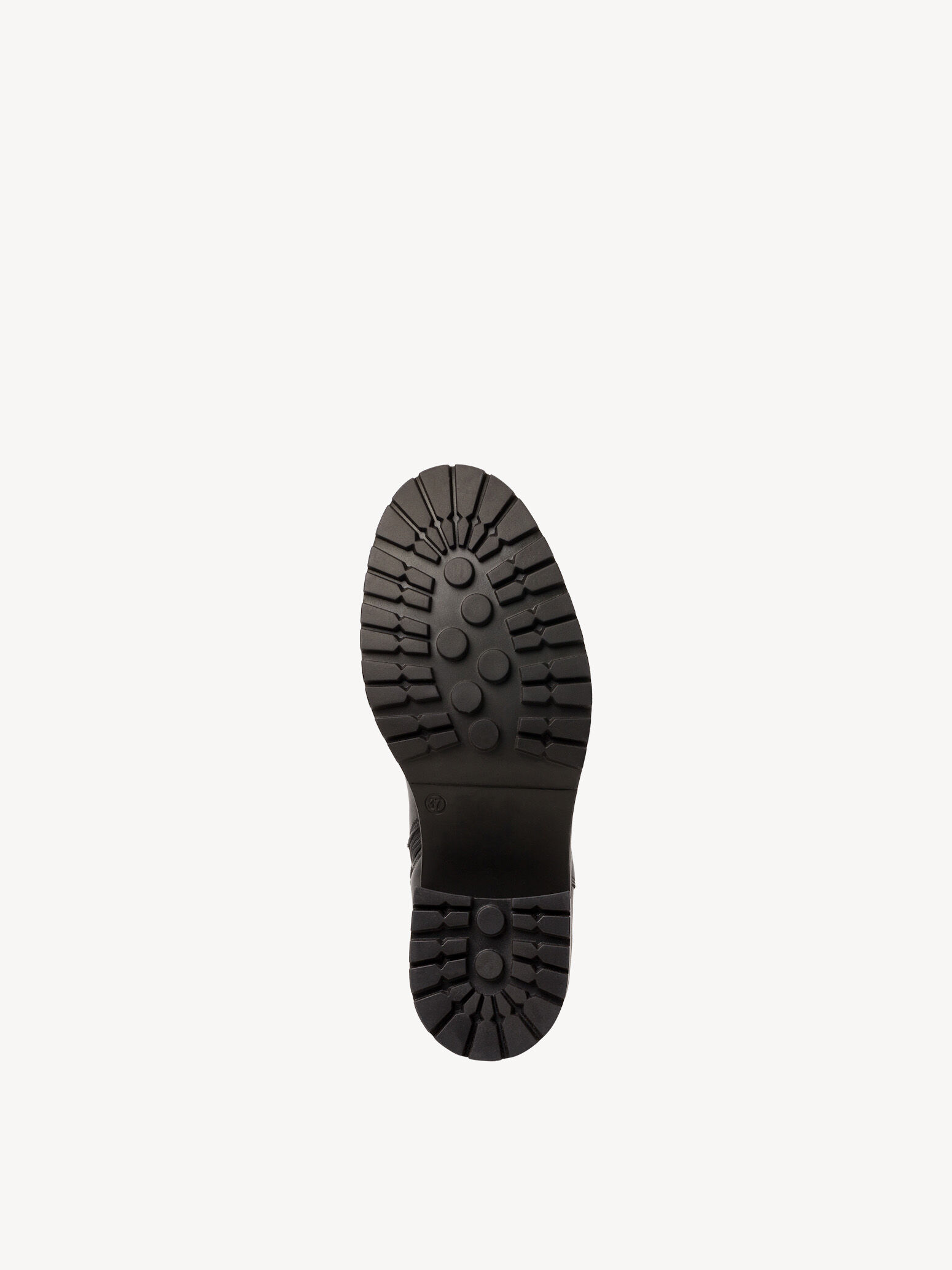 Bottine Chelsea en cuir - noir