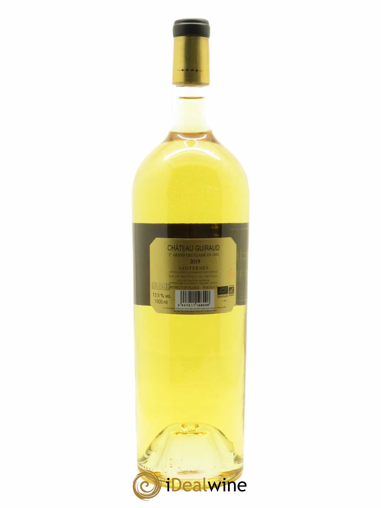 Château Guiraud 1er Grand Cru Classé (CBO à partir de 3 bts) 2019 - Lot de 1 Magnum