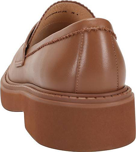 ekonika Leder-Loafer aus Leder