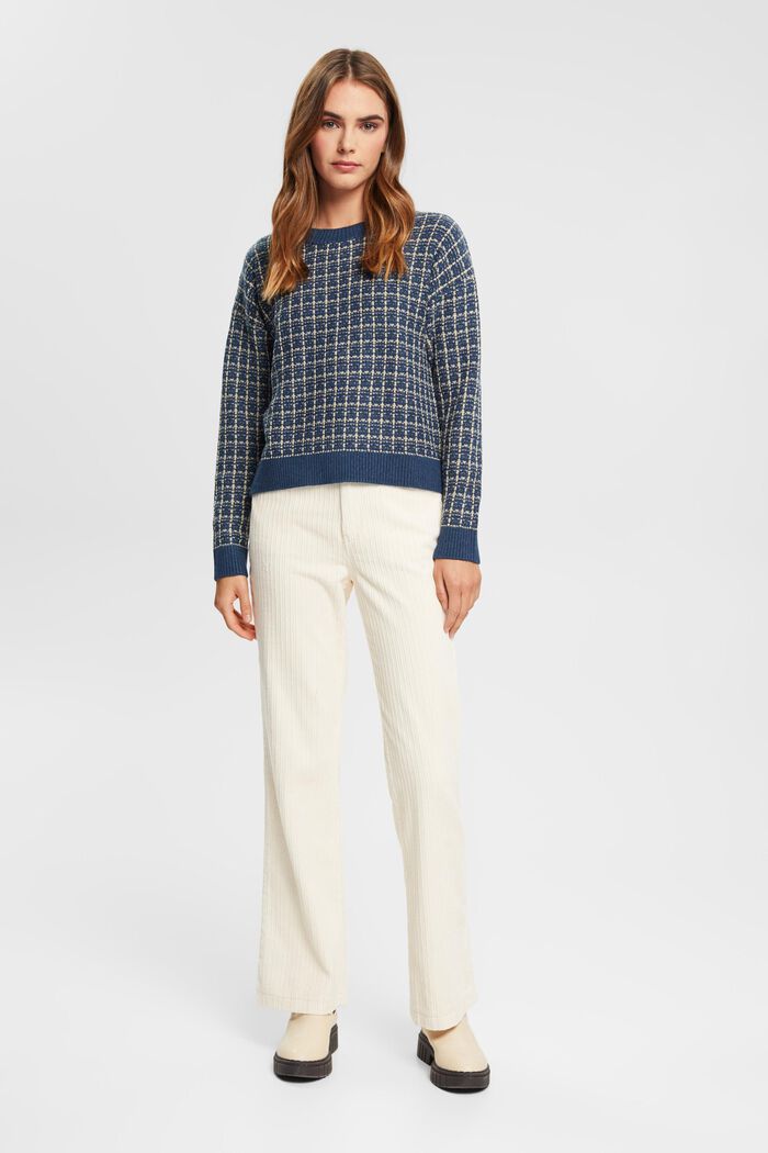 Pullover mit Karomuster