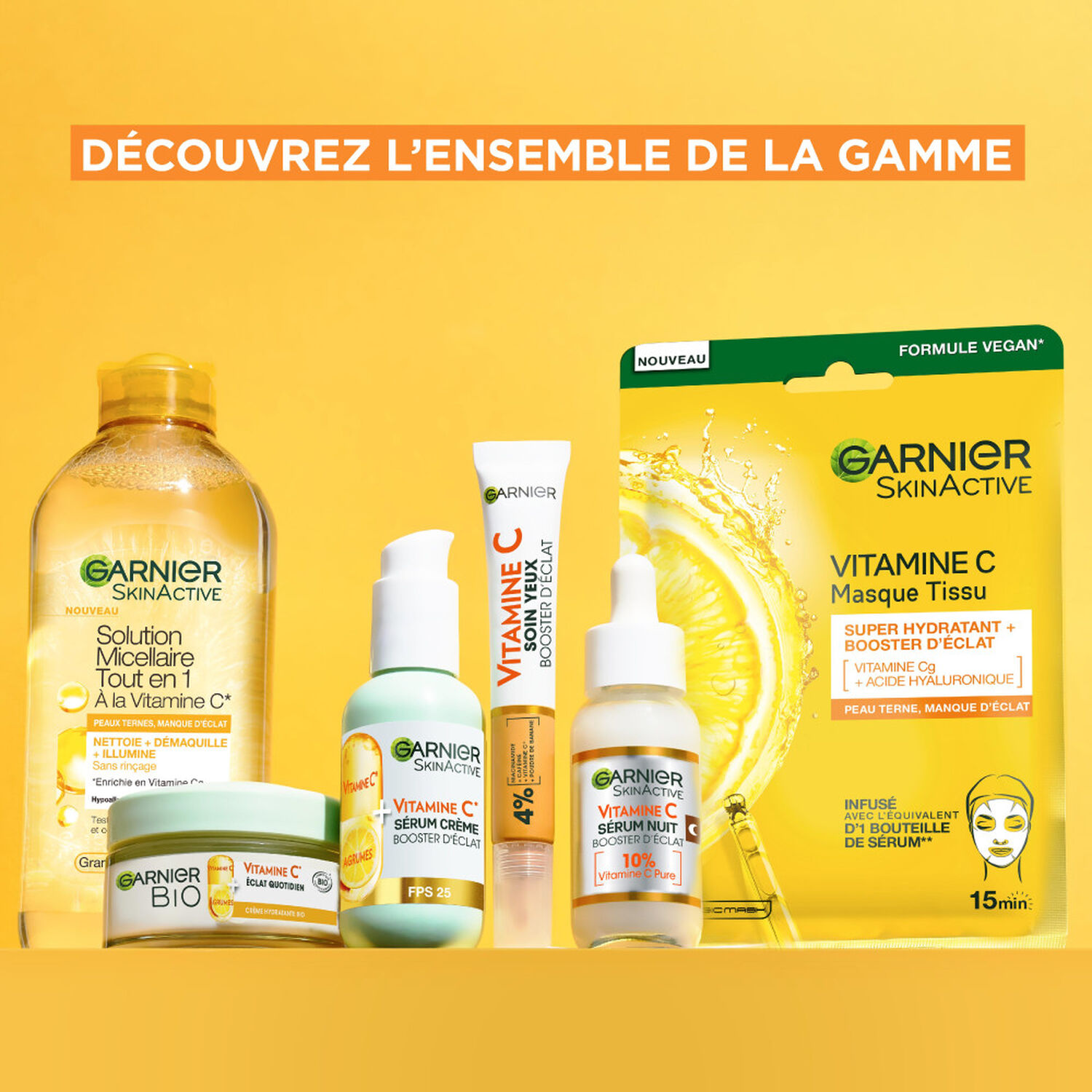 Garnier Vitamine C Soin yeux Booster d'éclat Vitamine C