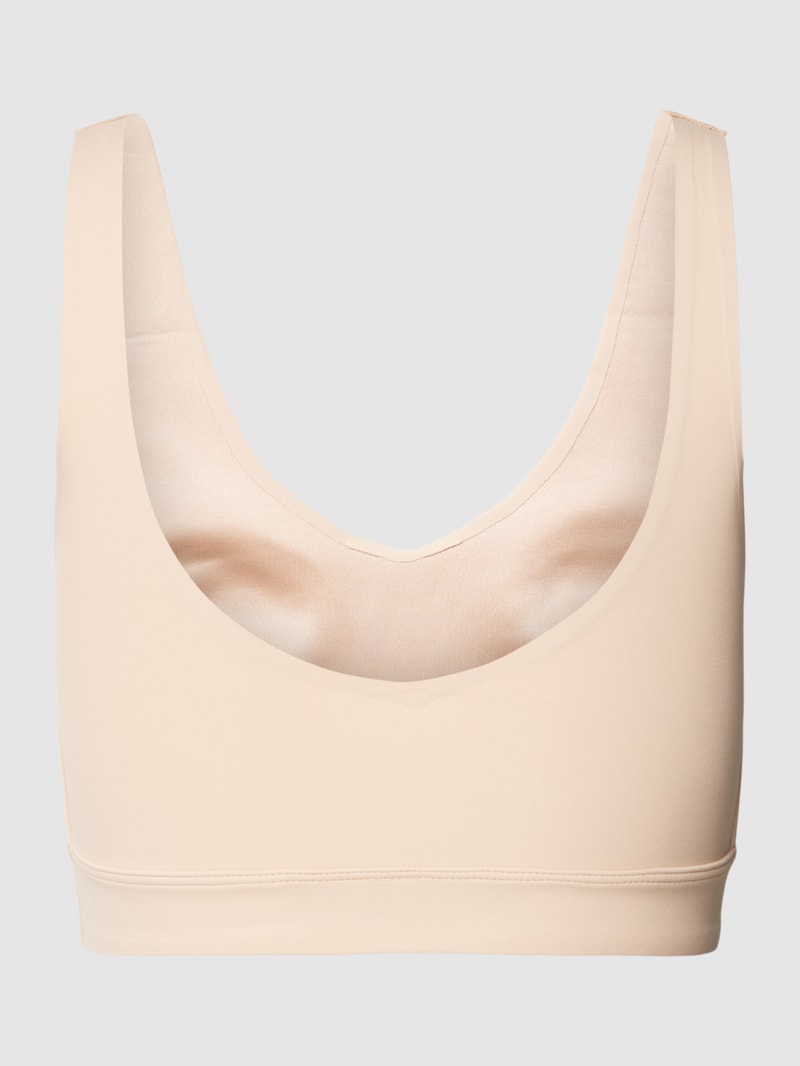 BH mit Logo-Bund in beige