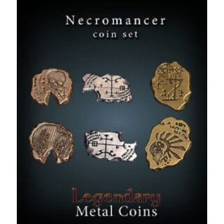 Legendary Metal Coins - Necromancer Set (24)