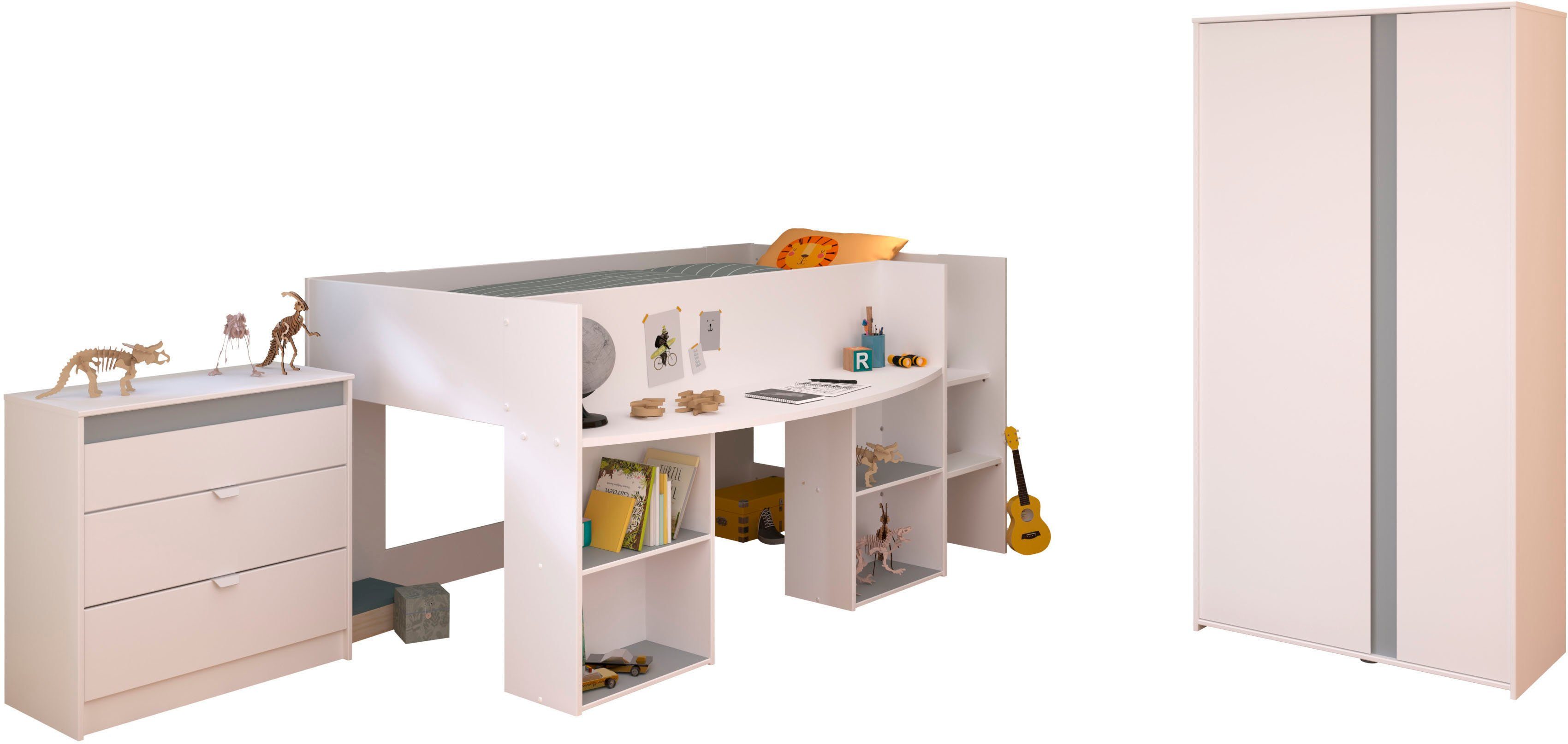 Parisot Jugendzimmer-Set Pirouette 12, (3-St)
