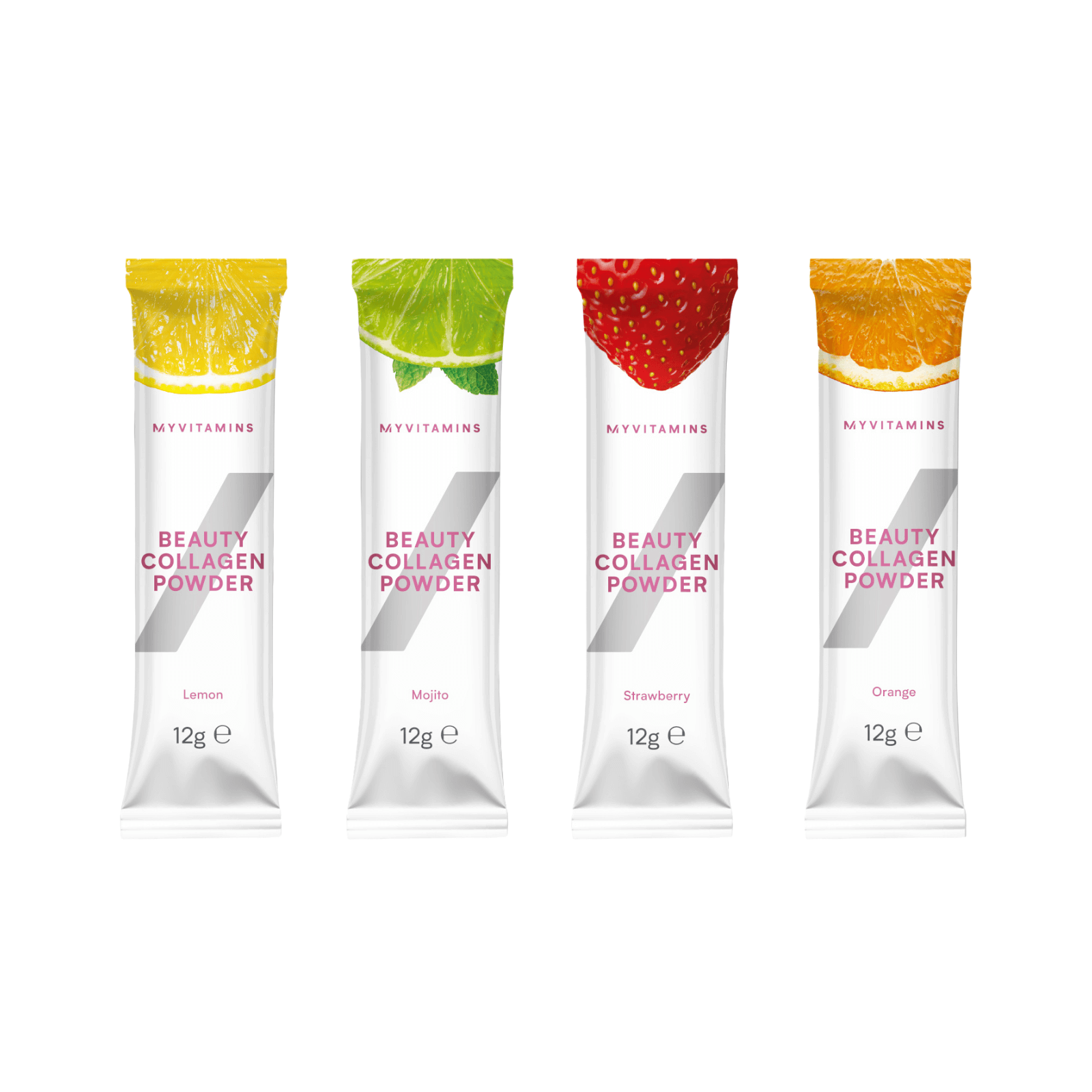 Myvitamins Beauty Collagen Powder , Mojito, 12g