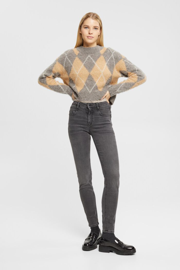 High-Rise-Jeans mit Shaping-Effekt
