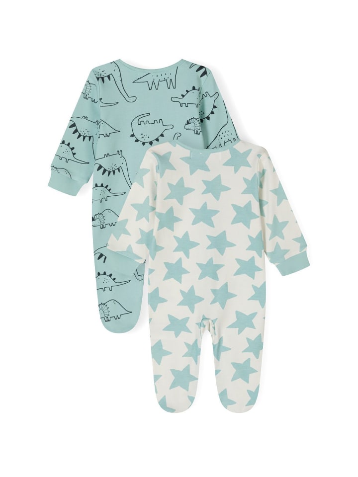 Minoti 2er. Set: Strampler 24babypack17 in mint günstig kaufen