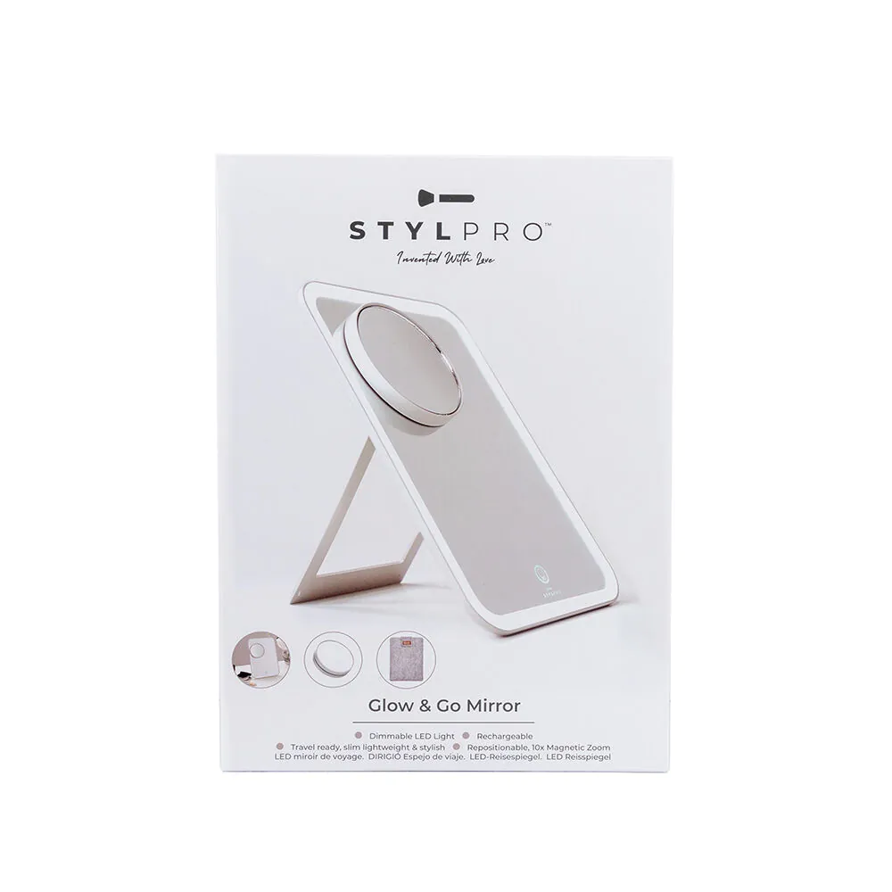 Καθρέφτης ταξιδιού Stylpro Glow and Go