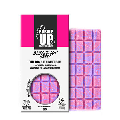 Bubble Up Blissed Out Berry Bath Melt Bar