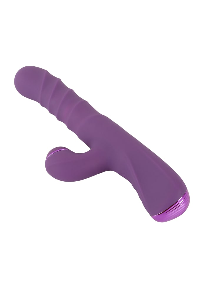 Javida Rabbitvibrator 3 Function Rabbit Vibrator in lila günstig kaufen 24 cm