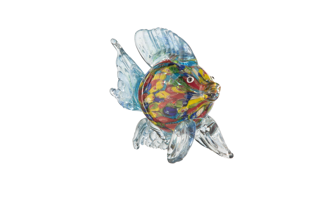 Figur bunter Seefisch