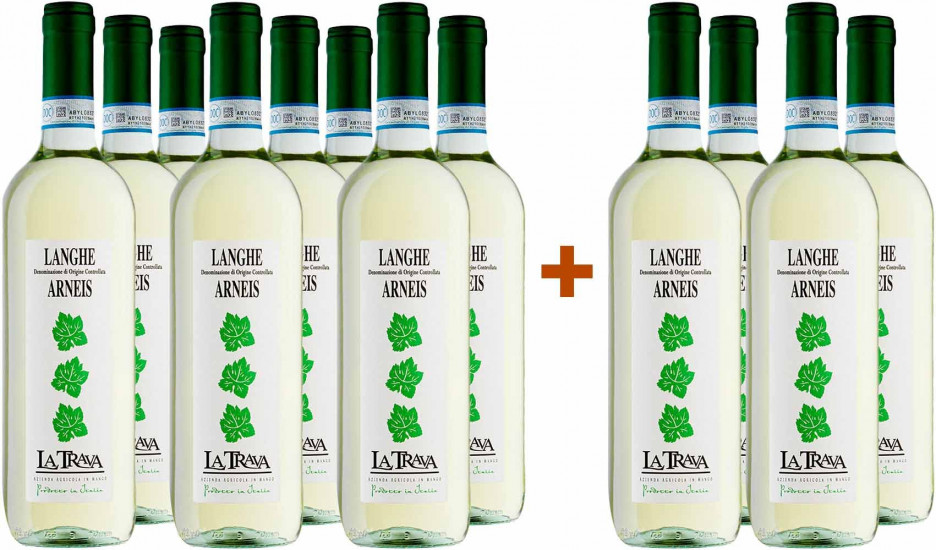 8+4 Paket 2022 Langhe Arneis DOC - La Trava