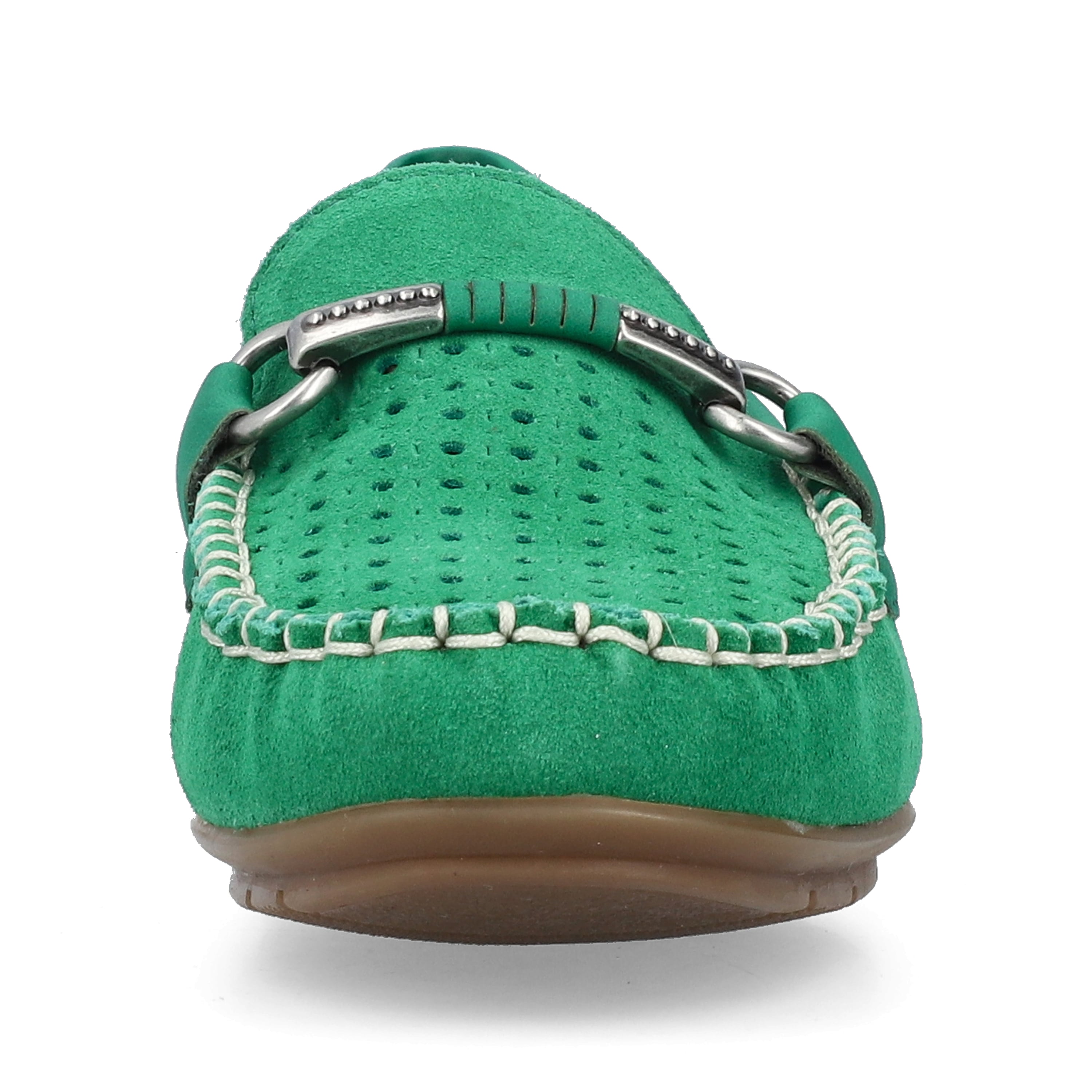Rieker Damen Loafer grasgrün