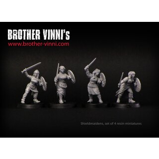 Shieldmaidens (28 mm) (4)