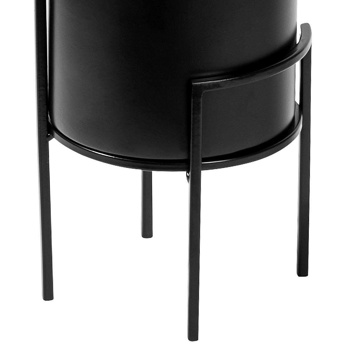 Kleiner Blumentopf aus Metall