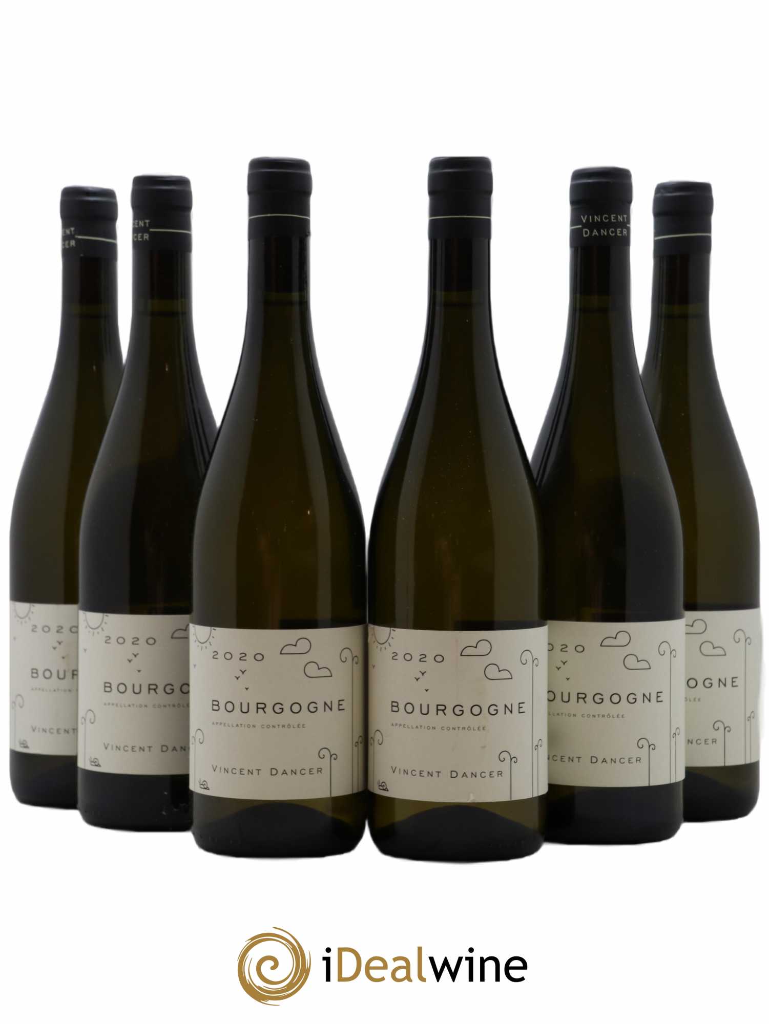 Bourgogne Vincent Dancer  2020 - Lot de 6 Bouteilles