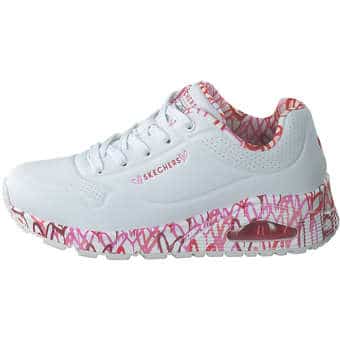 Skechers Uno Loving Love Sneaker in weiß